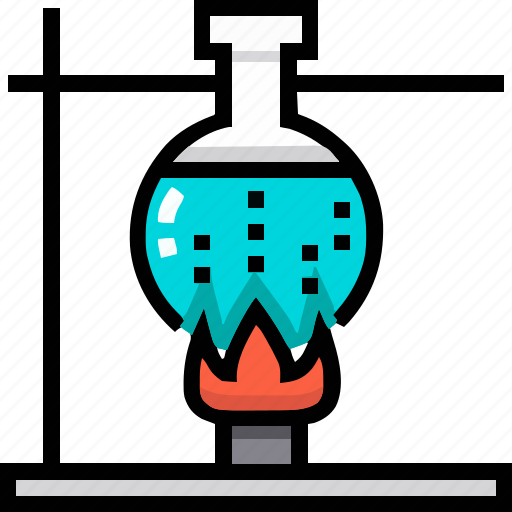 Flask, chemical, chemistry, tube, experiment, lab, test icon - Download on Iconfinder