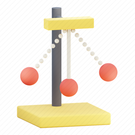 Pendulum, newton, cradle, physics, swing, motion, weight icon - Download on Iconfinder