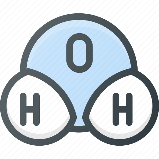 Chemistry, h2o, molecule, science, structure, water icon - Download on Iconfinder