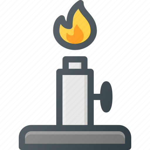 Flame, lab, laboratory, light, science icon - Download on Iconfinder