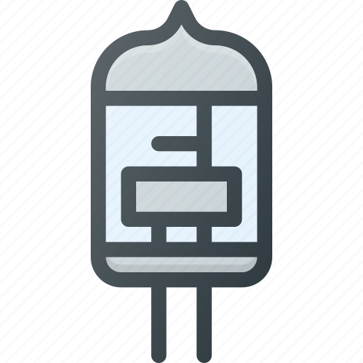 Lamp, resistamce, science, transistor icon - Download on Iconfinder