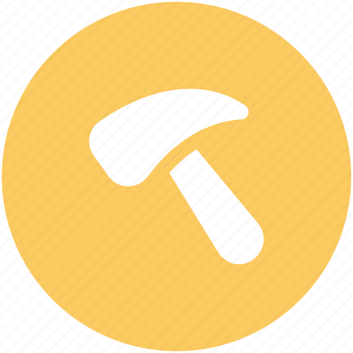 Claw hammer, hammer, hand tool, nail hammer, scythe icon - Download on Iconfinder