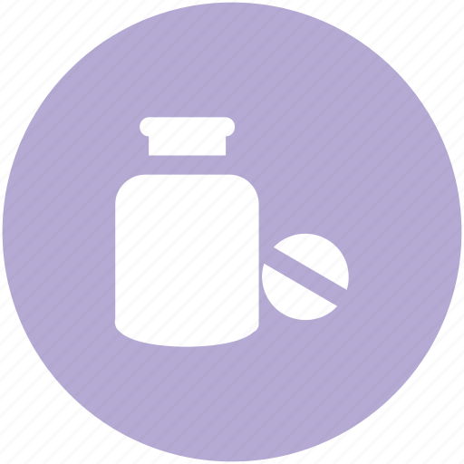 Medical treatment, medication, medicine jar, pill jar, tablets icon - Download on Iconfinder