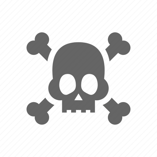 Attention, danger, skull, warning icon - Download on Iconfinder