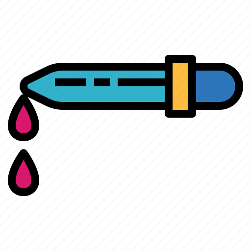 Dosage, dropper, experiments, eyedropper, science icon - Download on Iconfinder