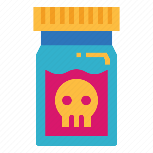 Dangerous, medical, poison, skull icon - Download on Iconfinder