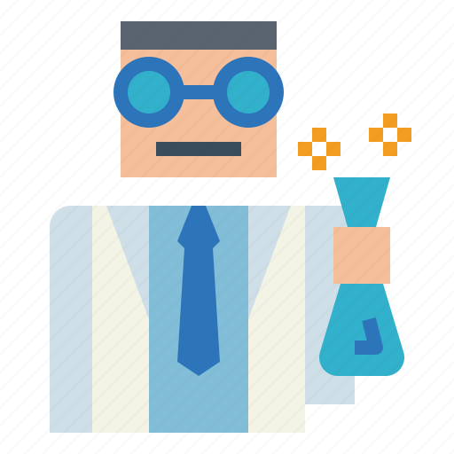 Doctor, lab, man, scientist icon - Download on Iconfinder