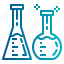 chemistry, flask, test, tube 