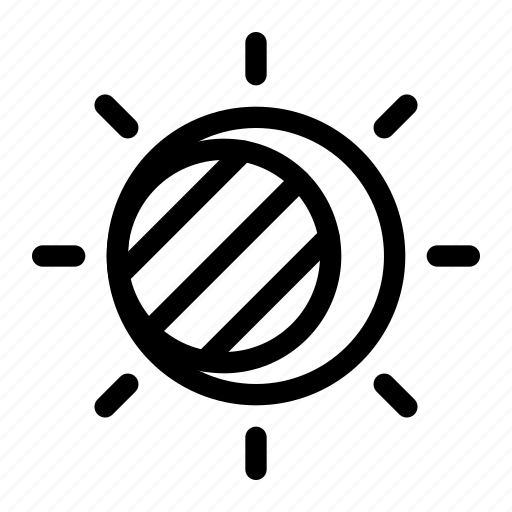 Astronomy, eclipse, sun icon - Download on Iconfinder