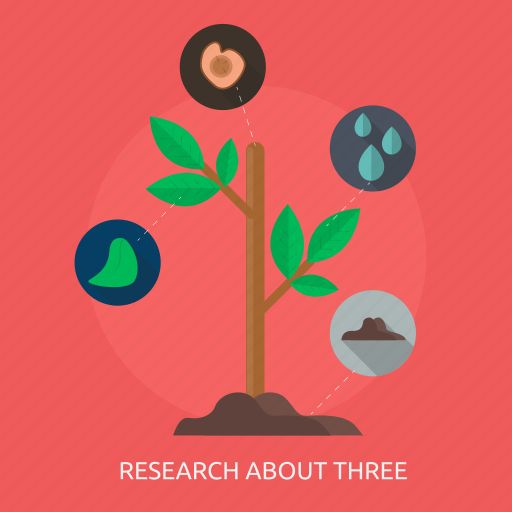 Fertile, grow, microorganisms, plant, research, science, three icon - Download on Iconfinder