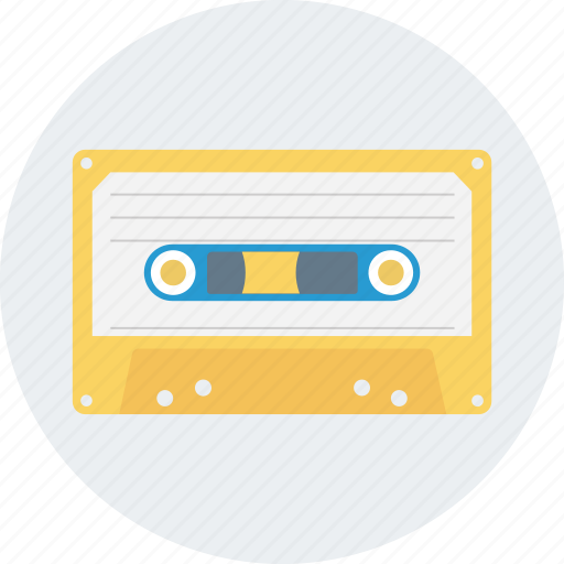 Audio, cassette, musicassette, stereo, tape icon - Download on Iconfinder