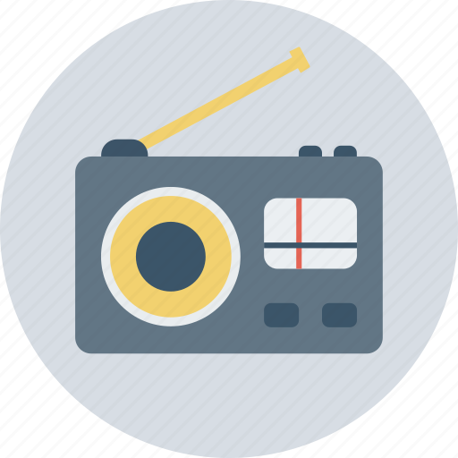 Radio set, communication, fm, radio, technology icon - Download on Iconfinder