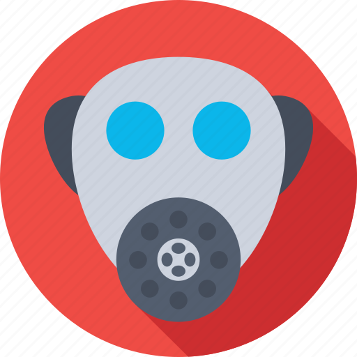 Danger, gas mask, respirator mask, safety, safety mask icon - Download on Iconfinder