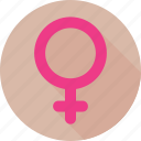 female, female gender, gender symbol, sex symbol, venus symbol