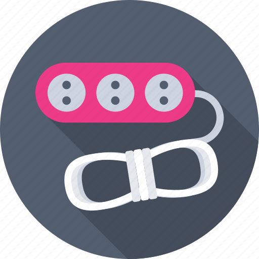 Cable, cable extension, cord, extension, plug icon - Download on Iconfinder
