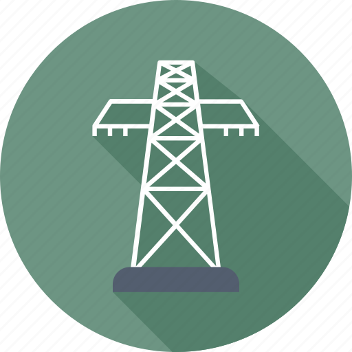 Electric, electric tower, electricity, energy, plant icon - Download on Iconfinder