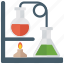 chemical reaction, chemistry experiment, chemistry practical, flame experiment, lab equipment, laboratory experiment 