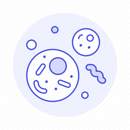 Bacteria, cell, futuristic, micro, microscope, organism, pathogen icon - Download on Iconfinder