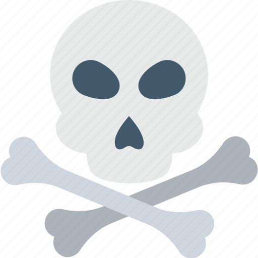 Bones, danger, jolly roger, skull, warning icon - Download on Iconfinder