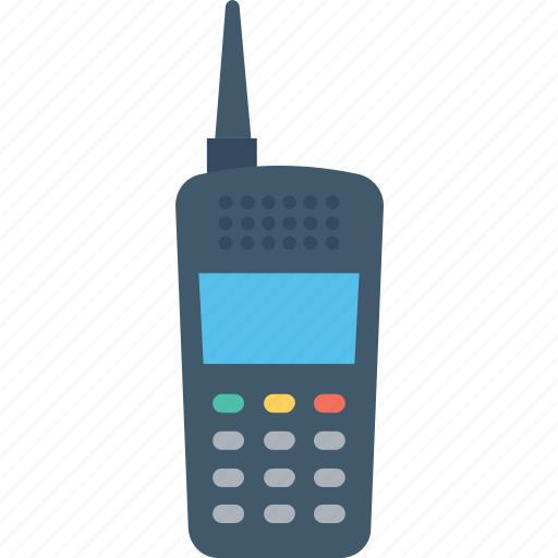 Cordless phone, intercom, police radio, transceiver, walkie talkie icon - Download on Iconfinder