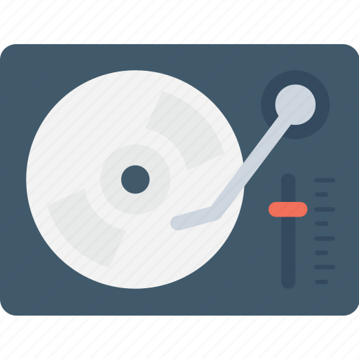 Multimedia, music, record player, turntable, vinyl icon - Download on Iconfinder