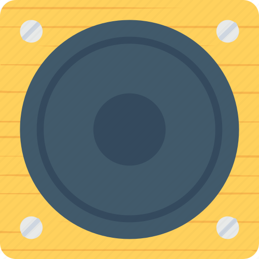 Electronics, music, speaker, subwoofer, woofer icon - Download on Iconfinder