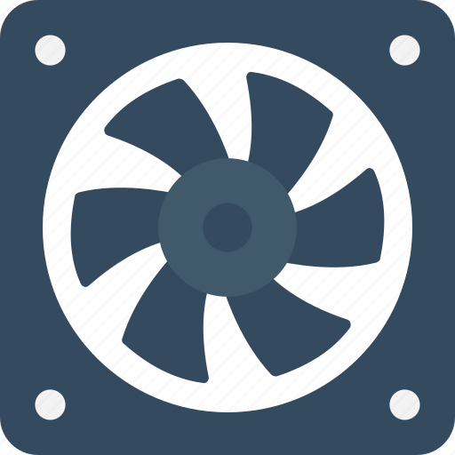 Computer cooler, computer fan, cpu fan, electric, fan icon - Download on Iconfinder