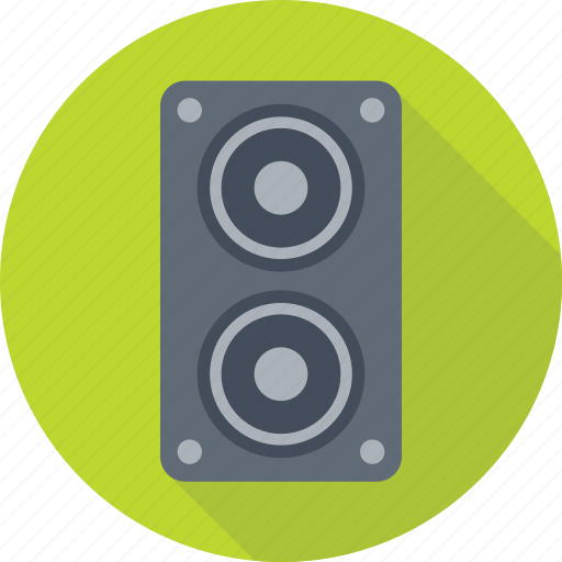Loudspeakers, speaker, speaker box, subwoofer, woofer icon - Download on Iconfinder