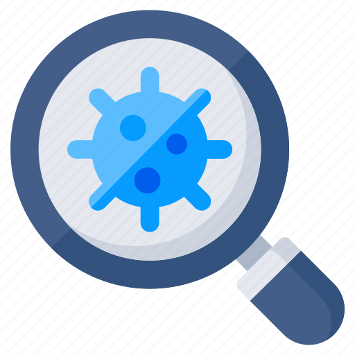 Search bacteria, search microorganisms, find bacteria, germs analysis, find germs icon - Download on Iconfinder