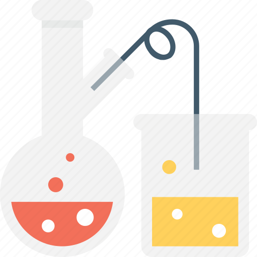 Beaker, chemical, flask, laboratory, research icon - Download on Iconfinder