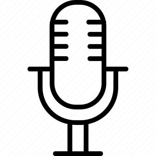 Audio, mic, microphone, radio icon - Download on Iconfinder