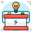 car, battery, rechargeable, electric, energy, accumulator, status