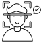 face, recognition, image, profile, scanner, scanning 