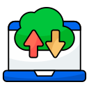 cloud, data, transfer, exchange, transmission, sync, synchronization