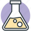 beaker, chemical, flask, lab test, test tube 