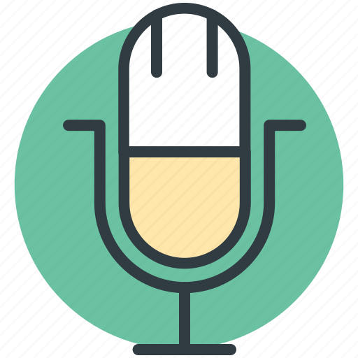 Loud, mic, microphone, recording mic, vintage microphone icon - Download on Iconfinder
