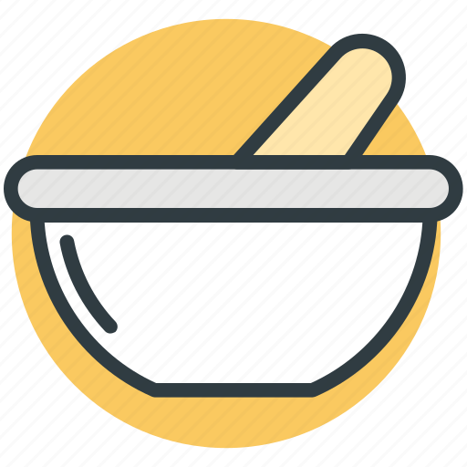 Herbal medicine, medicine bowl, mortar and pestle, pharmacist, pharmacy tool icon - Download on Iconfinder