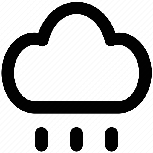 Climate, cloud, meteorology, rain cloud, raining, weather, weather forecast icon - Download on Iconfinder