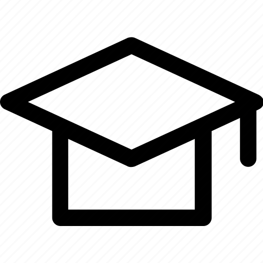 Education, graduate cap, graduation, mortarboard, scholar icon icon - Download on Iconfinder