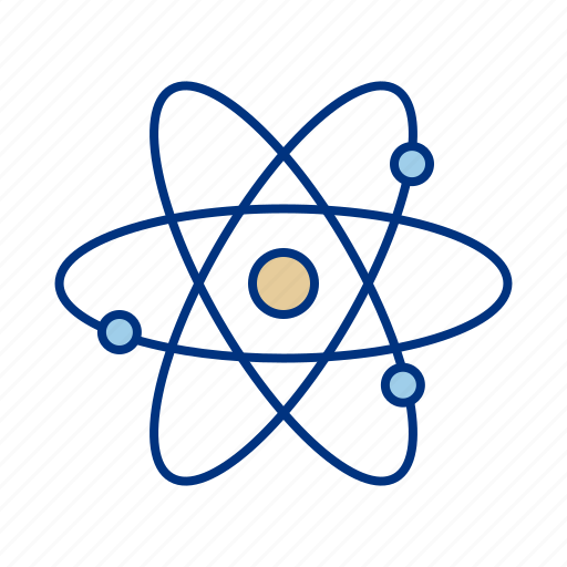 Atom, electromagnatic, electron, molecule, nutron, proton, wave icon - Download on Iconfinder