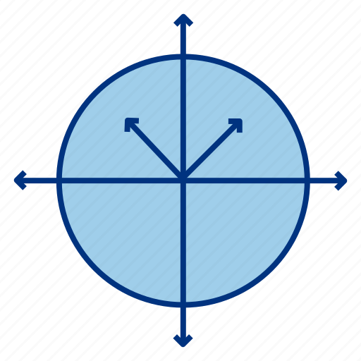 Arrow, circle, line, round, science icon - Download on Iconfinder