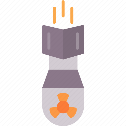 Nuclear, bomb, missile, rocket, weapon icon - Download on Iconfinder