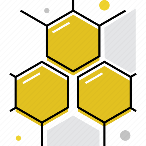 Blocks, cell, cells, comb, honey, molecular, structure icon - Download on Iconfinder