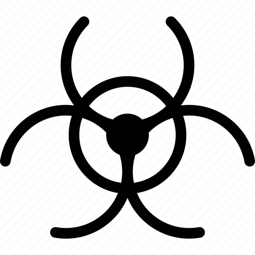 Biohazard, danger, death, hazard, science, toxic, warning icon - Download on Iconfinder