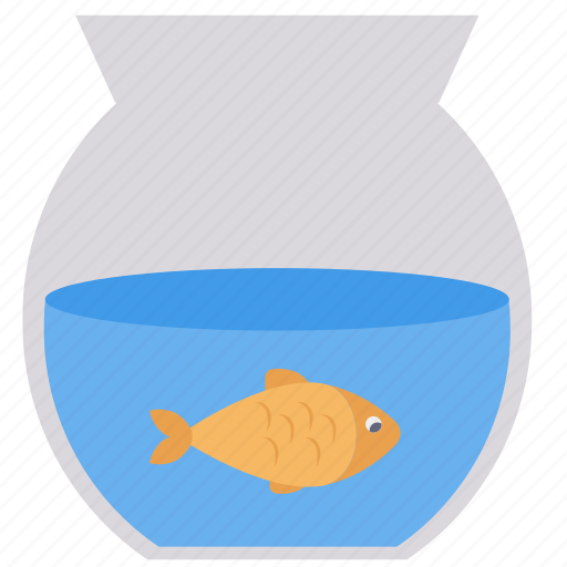 Bowl, aquarium, glass, fish icon - Download on Iconfinder