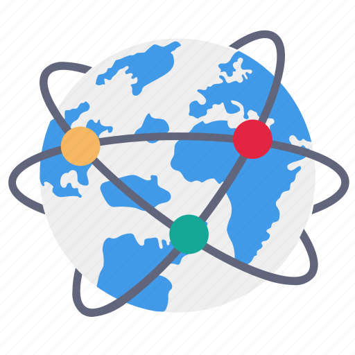 World, connection, global, communication icon - Download on Iconfinder