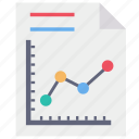 analytics, graph, chart, report