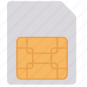 card, smartphone, sim, chip