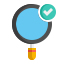 magnifying, glass, laboratory, research, biology, biotechnology, technology, chemistry, education 