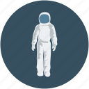 astronaut, cosmonaut, spaceman, spaceship